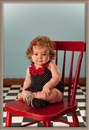 Baby Portrait Photography with Modern Pizzazz in Lake Oswego, Oregon Studio